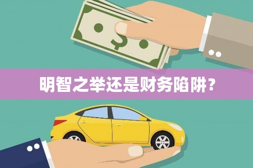 扶风明智之举还是财务陷阱？
