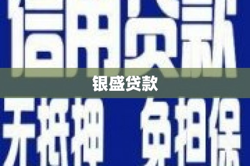 扶风银盛贷款