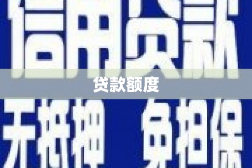 扶风贷款额度