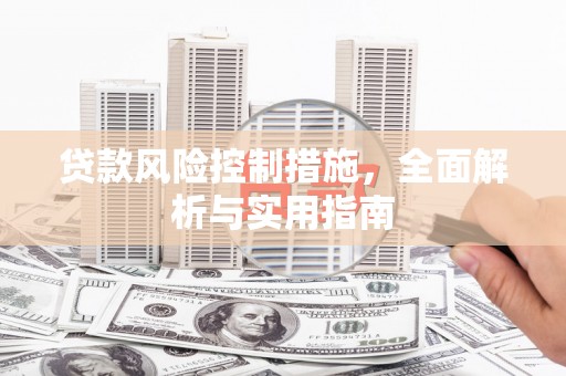 扶风贷款风险控制措施，全面解析与实用指南