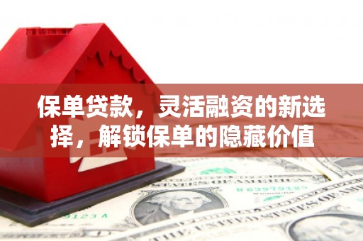 扶风保单贷款，灵活融资的新选择，解锁保单的隐藏价值