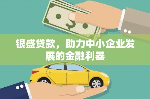 扶风银盛贷款，助力中小企业发展的金融利器