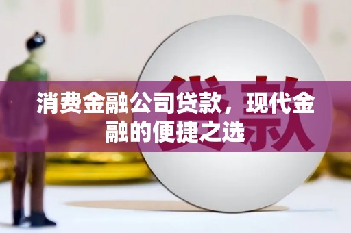 扶风消费金融公司贷款，现代金融的便捷之选