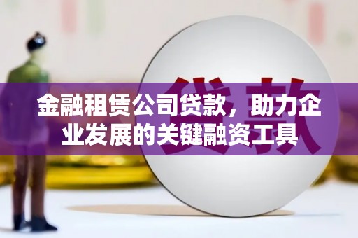 扶风金融租赁公司贷款，助力企业发展的关键融资工具