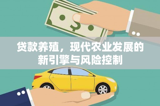 扶风贷款养殖，现代农业发展的新引擎与风险控制