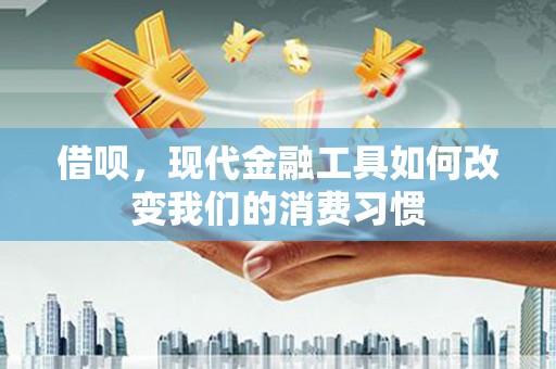 扶风借呗，现代金融工具如何改变我们的消费习惯