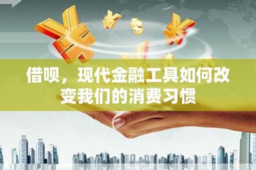 扶风借呗，现代金融工具如何改变我们的消费习惯
