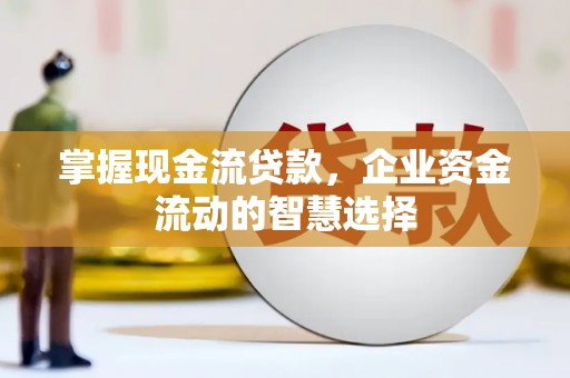扶风掌握现金流贷款，企业资金流动的智慧选择
