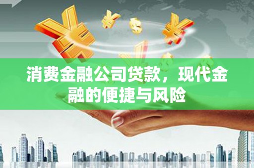 扶风消费金融公司贷款，现代金融的便捷与风险