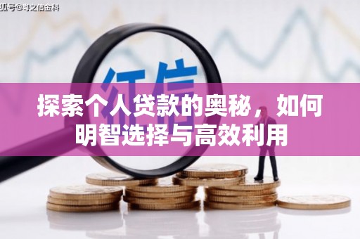扶风探索个人贷款的奥秘，如何明智选择与高效利用