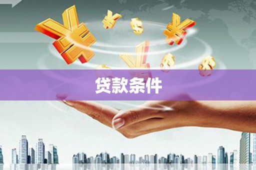 扶风贷款条件