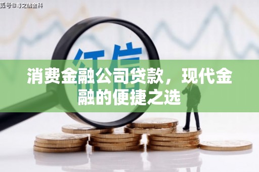 扶风消费金融公司贷款，现代金融的便捷之选
