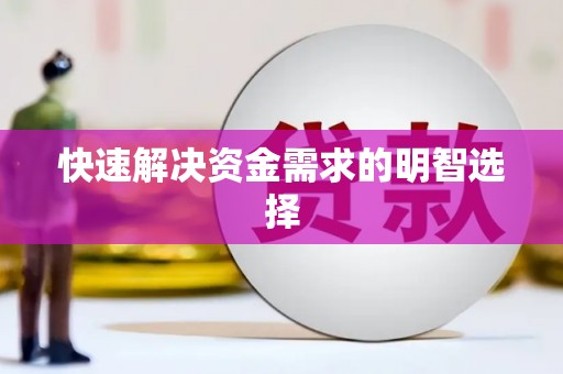 扶风快速解决资金需求的明智选择