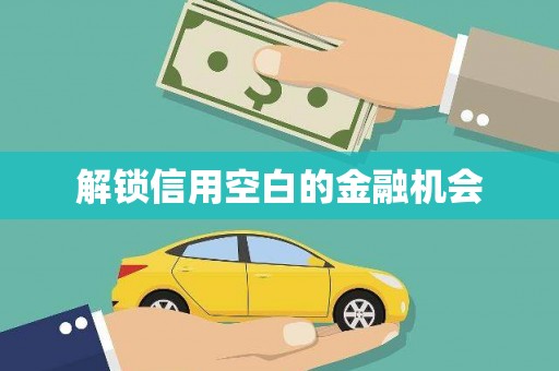 扶风解锁信用空白的金融机会