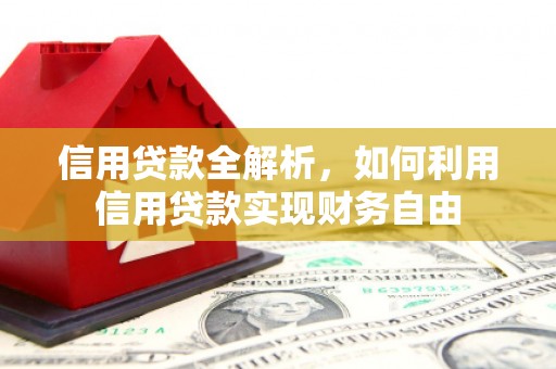扶风信用贷款全解析，如何利用信用贷款实现财务自由