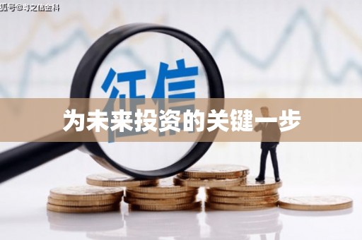 扶风为未来投资的关键一步