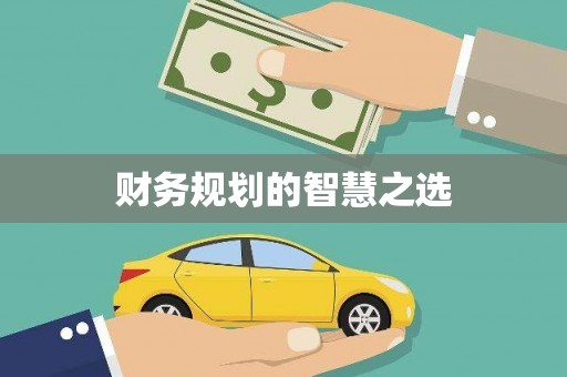 扶风财务规划的智慧之选