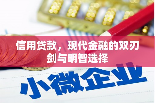 扶风信用贷款，现代金融的双刃剑与明智选择
